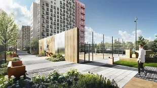 Квартира Студия, 20.84 м² ЖК «Микрорайон Домашний» Фото 18 Квартира Студия, 20.84 м² ЖК «Микрорайон Домашний» Фото 18
