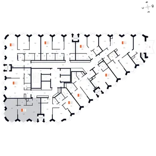 Квартира 2-комн. квартира, 58.7 м² ЖК «Фордевинд» Фото 2 Квартира 2-комн. квартира, 58.7 м² ЖК «Фордевинд» Фото 2