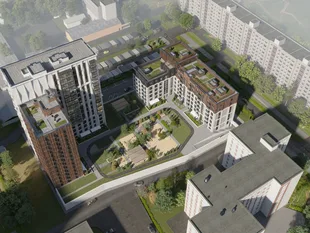 Квартира 1-комн. квартира, 42.55 м² ЖК «Уникум на Амирхана» Фото 6