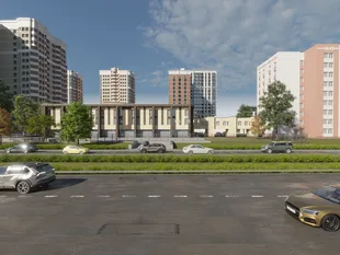 Квартира 1-комн. квартира, 42.55 м² ЖК «Уникум на Амирхана» Фото 3