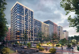 Квартира 2-комн. квартира, 37.87 м² ЖК «Патрики» Фото 2