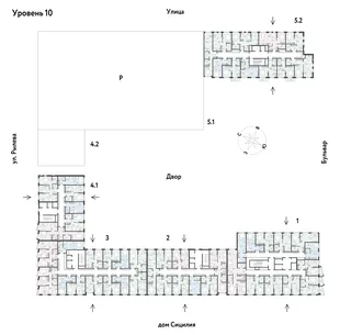 Квартира Студия, 27.54 м² ЖК «Остров-сад» Фото 1 Квартира Студия, 27.54 м² ЖК «Остров-сад» Фото 1