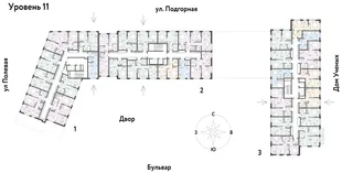 Квартира 2-комн. квартира, 48.42 м² ЖК «Авторский» Фото 1 Квартира 2-комн. квартира, 48.42 м² ЖК «Авторский» Фото 1