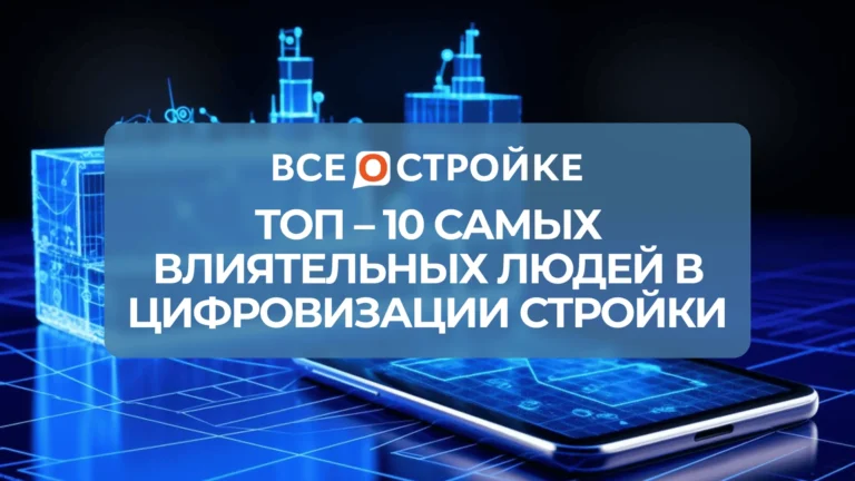 ТОП-10 самых влиятельных людей в цифровизации стройки
