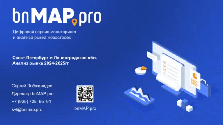 В январе-июле 2025 года в Санкт-Петербурге лучше всего продавались проекты у холдинга Setl Group 