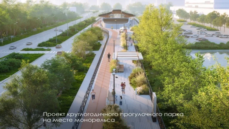Монорельс уходит в прошлое: как несостоявшийся транспортный проект Москвы превратят в парк будущего