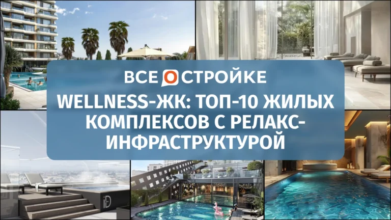 Wellness-ЖК: ТОП-10 жилых комплексов с релакс-инфраструктурой