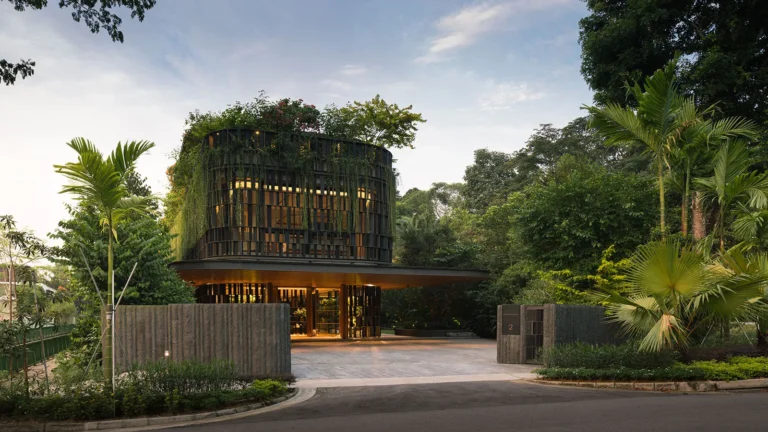 Eden House: дом-вертикальный сад в сердце Сингапура