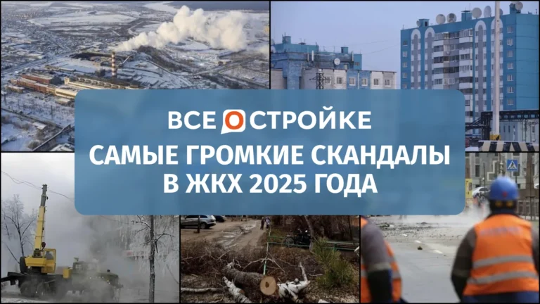 Самые громкие скандалы в ЖКХ 2025 года