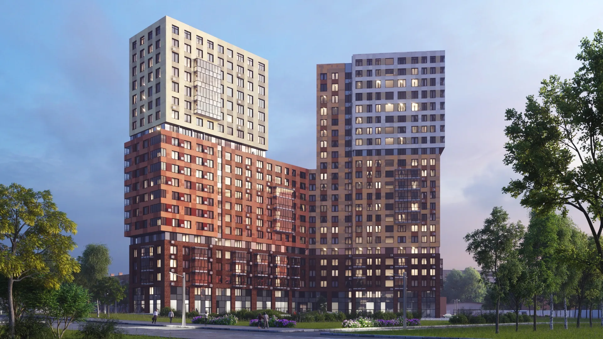 ЖК по адресу г. Москва, проезд 1-й Грайвороновский, вл. 1