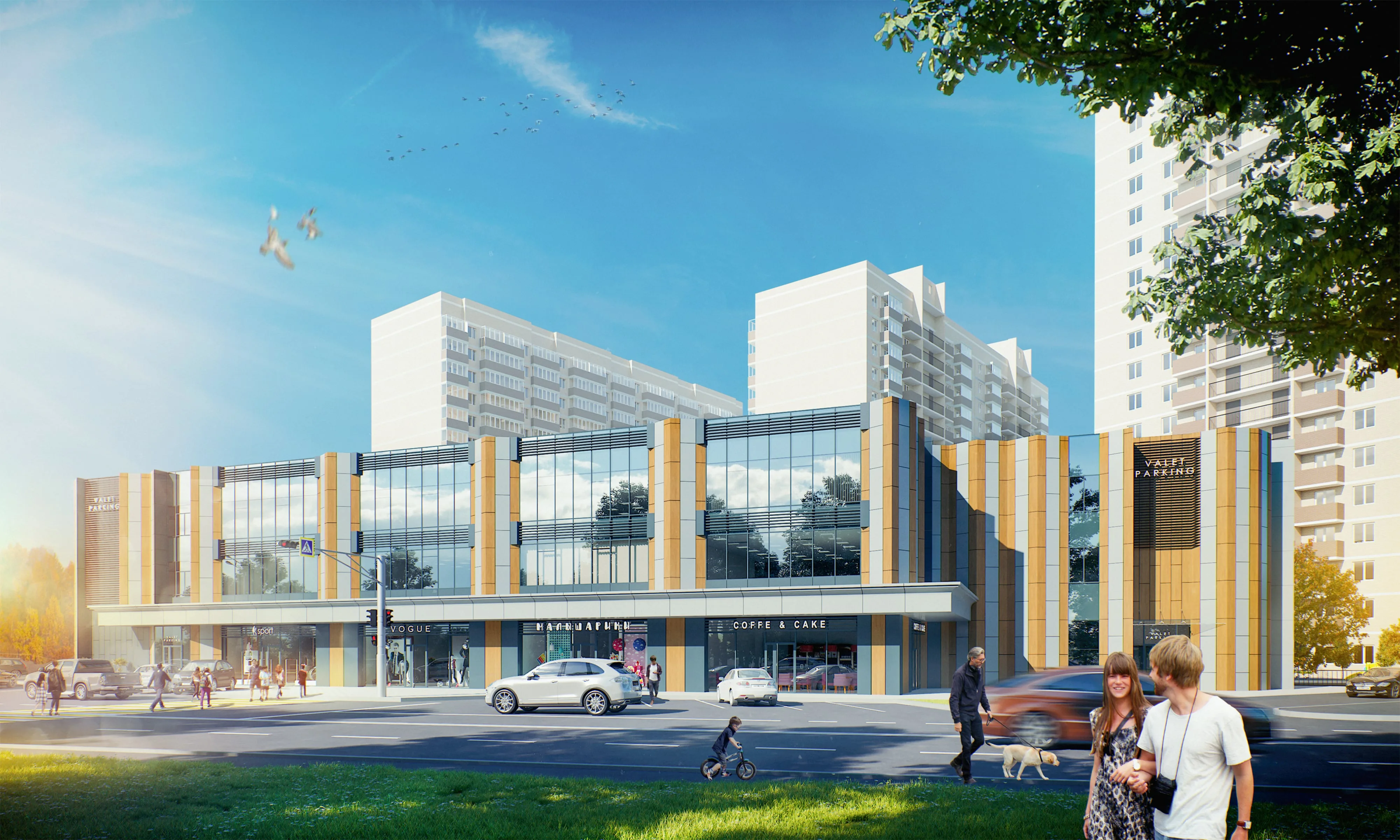 ЖК «Многоуровневая парковка ул Уральская»