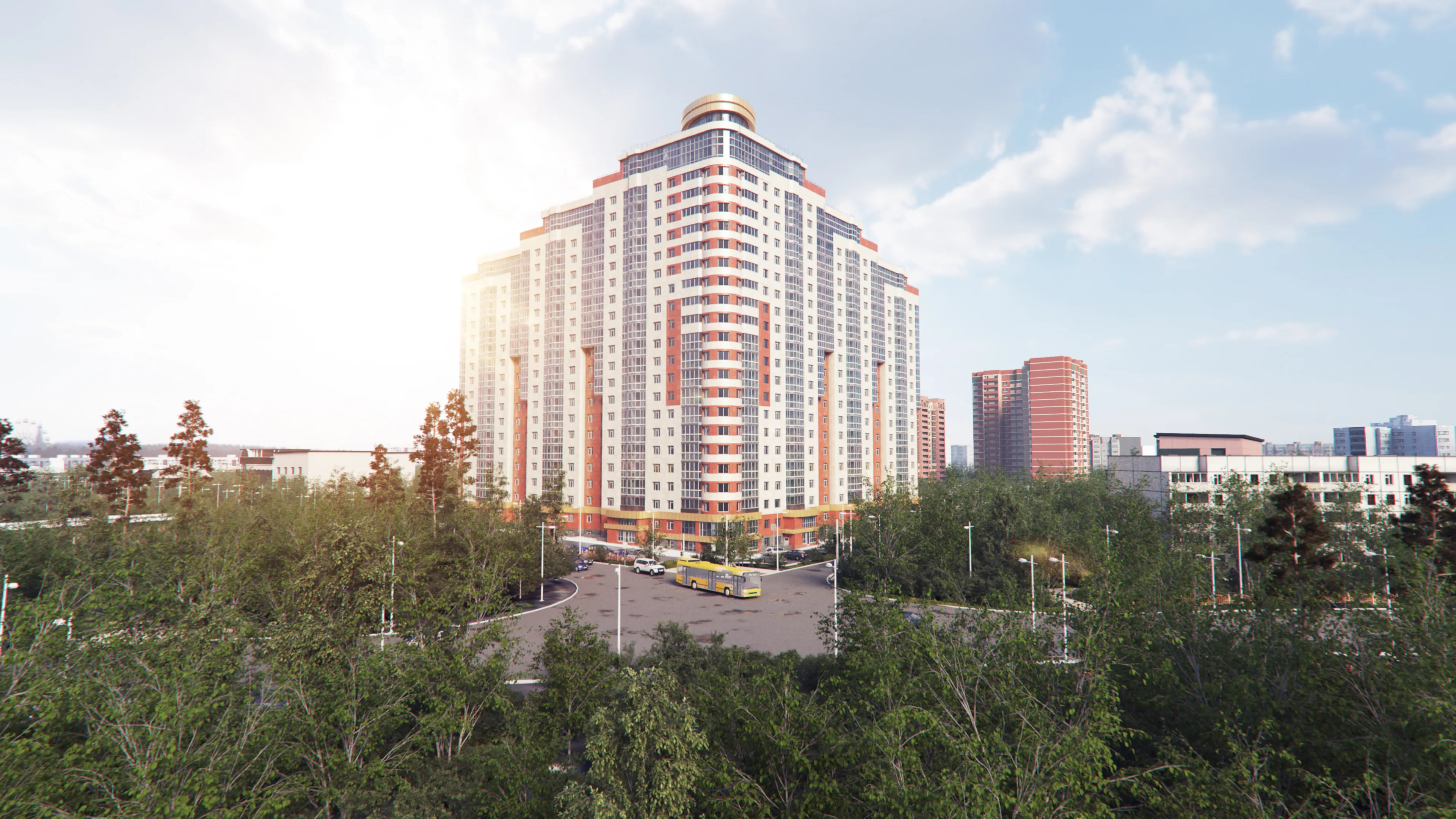 ЖК по адресу г. Сургут, улица Восход, д. 1