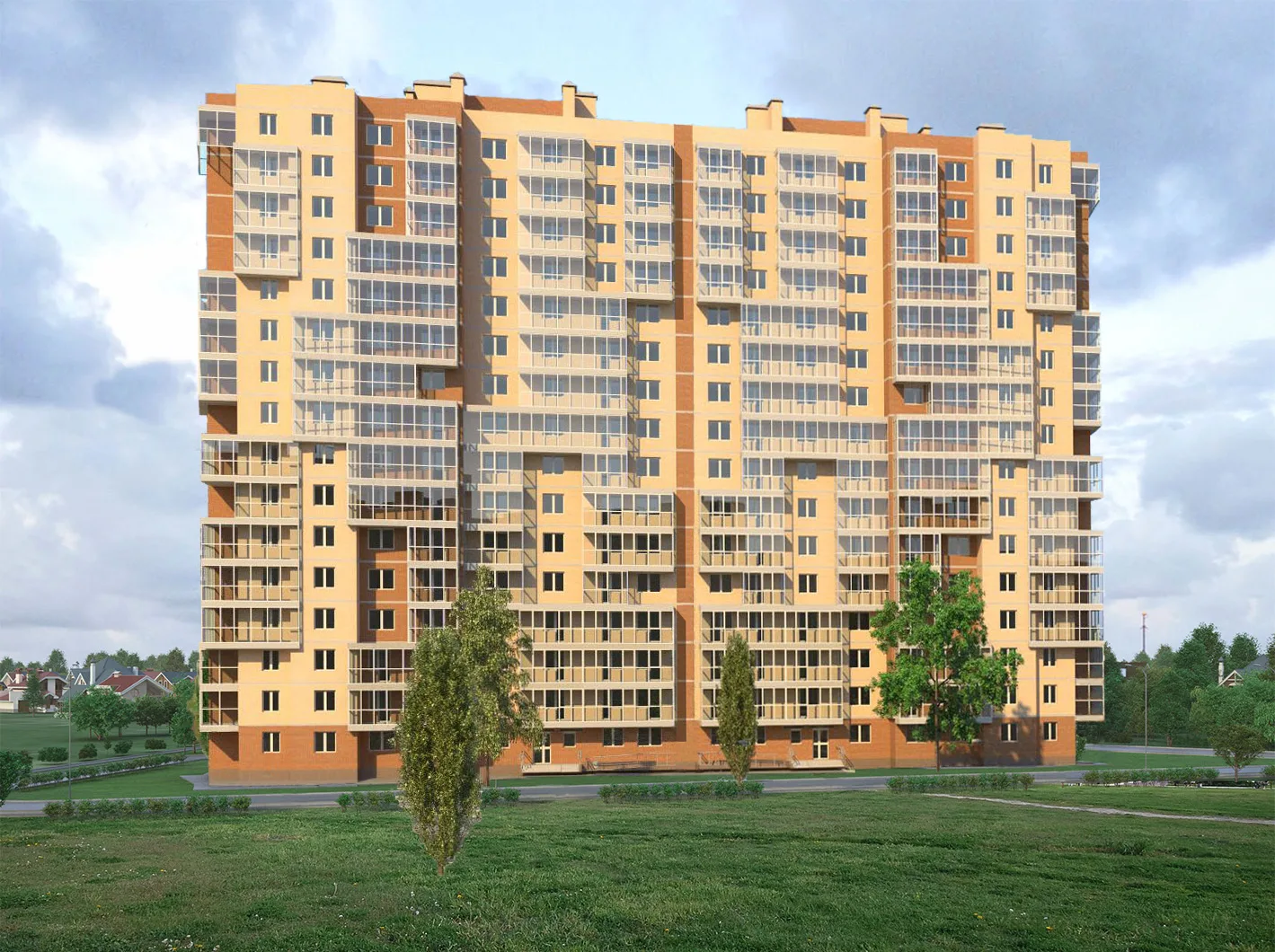 ЖК по адресу г. Набережные Челны, район Замелекесье, улица Назыма Якупова, корпус 1