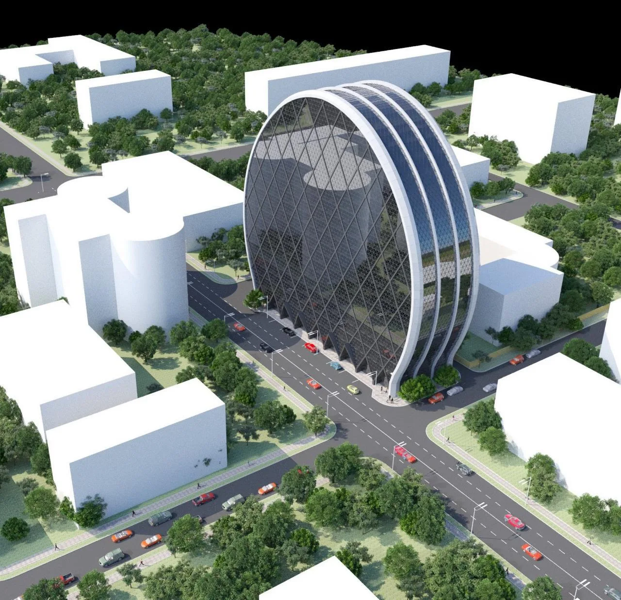 ЖК по адресу г. Грозный, пр-кт им М.А.Эсамбаева, д. 16