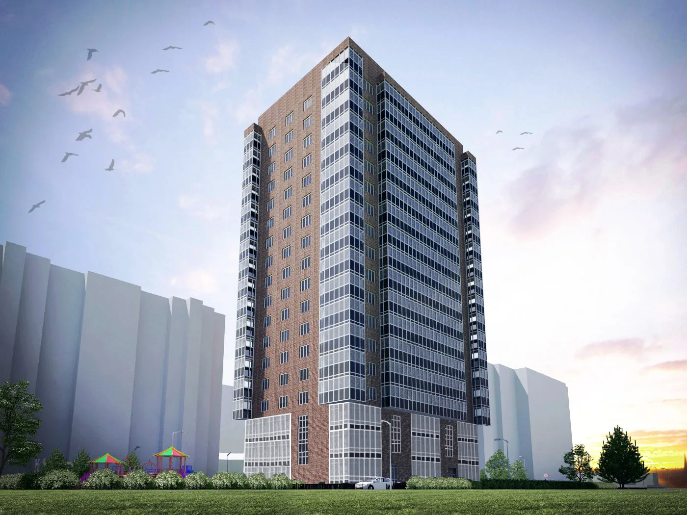 ЖК по адресу г. Красноярск, переулок Светлогорский, д. 10 г