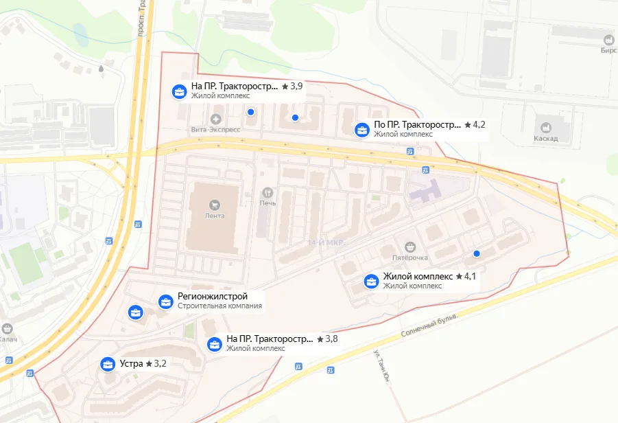 ЖК по адресу г. Чебоксары, проспект Тракторостроителей