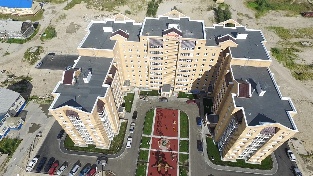 ЖК по адресу г. Новый Уренгой, микрорайон Созидателей, д. 4, корпус 1