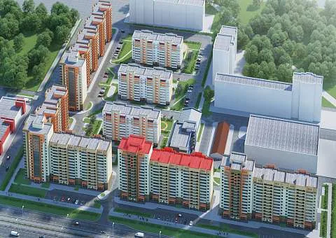 ЖК по адресу г. Барнаул, район Индустриальный, улица Антона Петрова, д. 221Д, блок-секция 1,2,3.