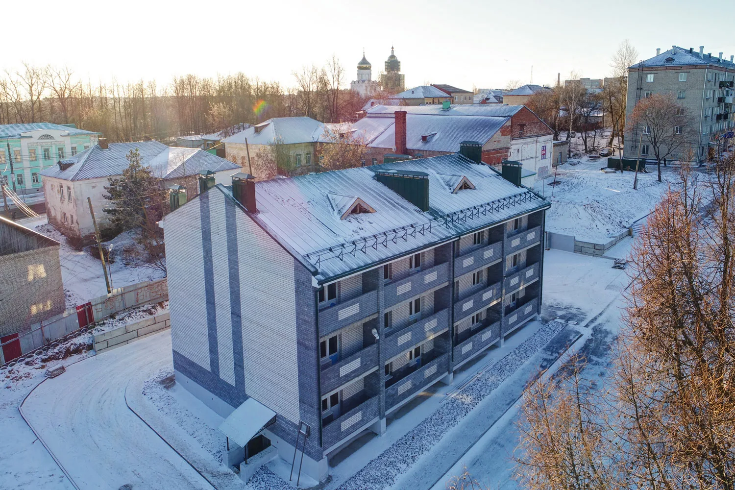 ЖК по адресу г. Александров, улица Институтская, д. 4