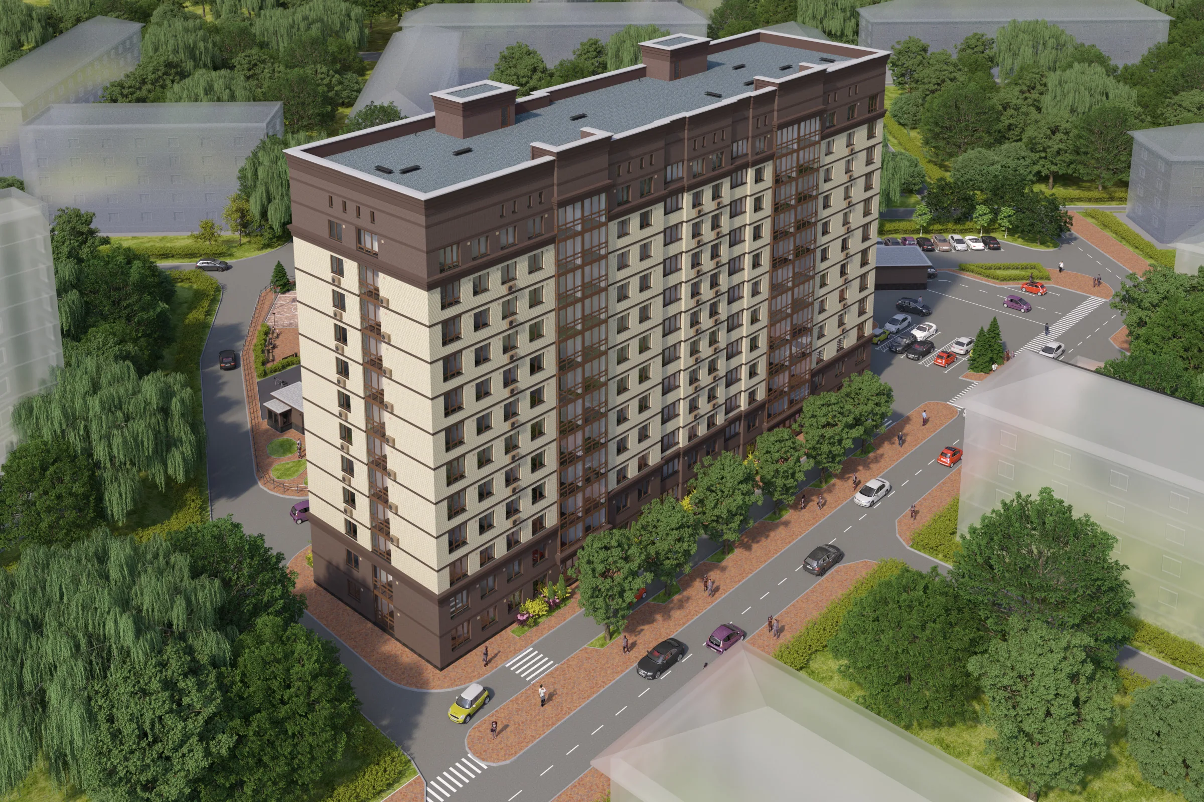 ЖК по адресу г. Рязань, улица Полетаева, д. 25, корпус 2