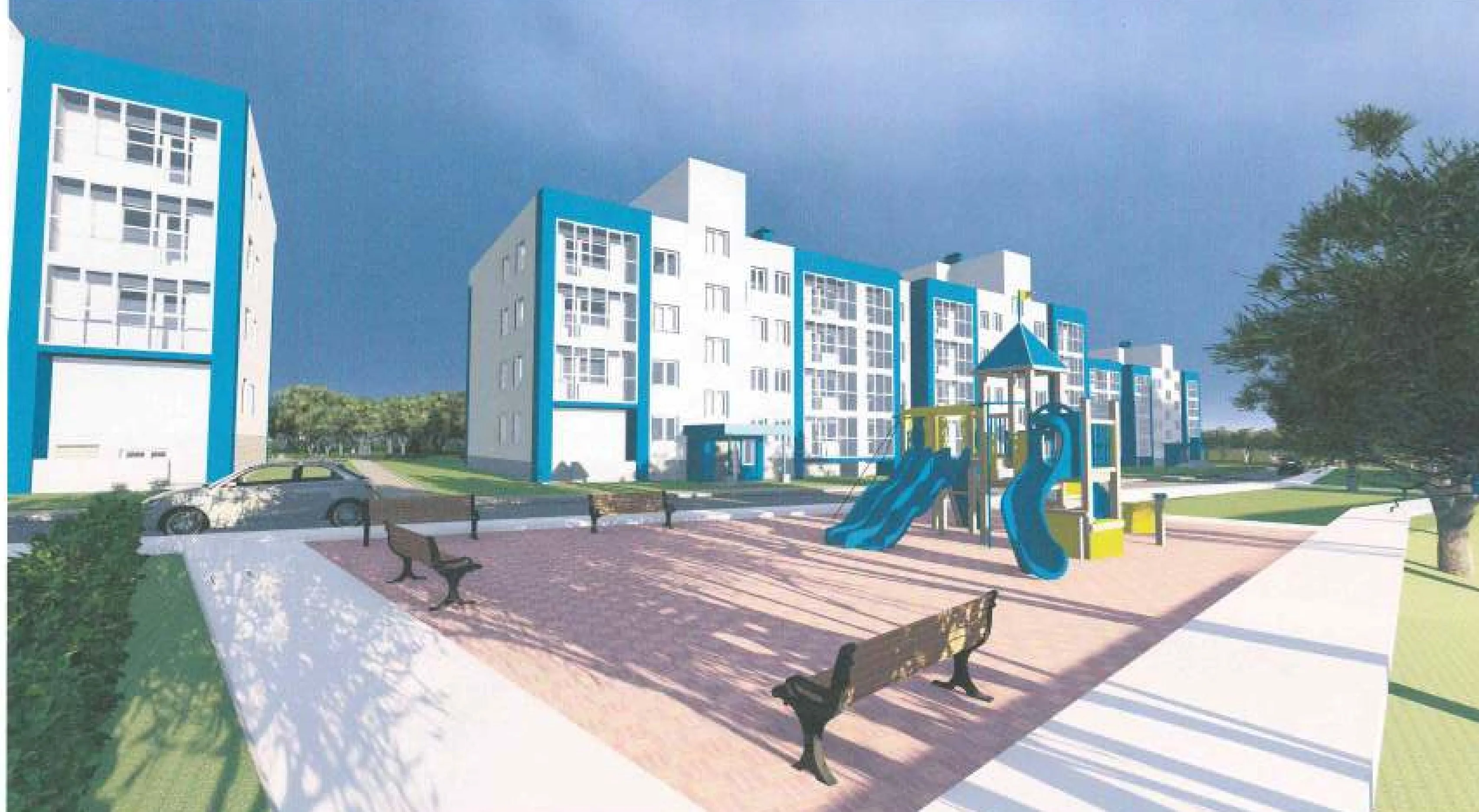 ЖК по адресу с. Булгаково, квартал 15, д. 5, строение литер 2