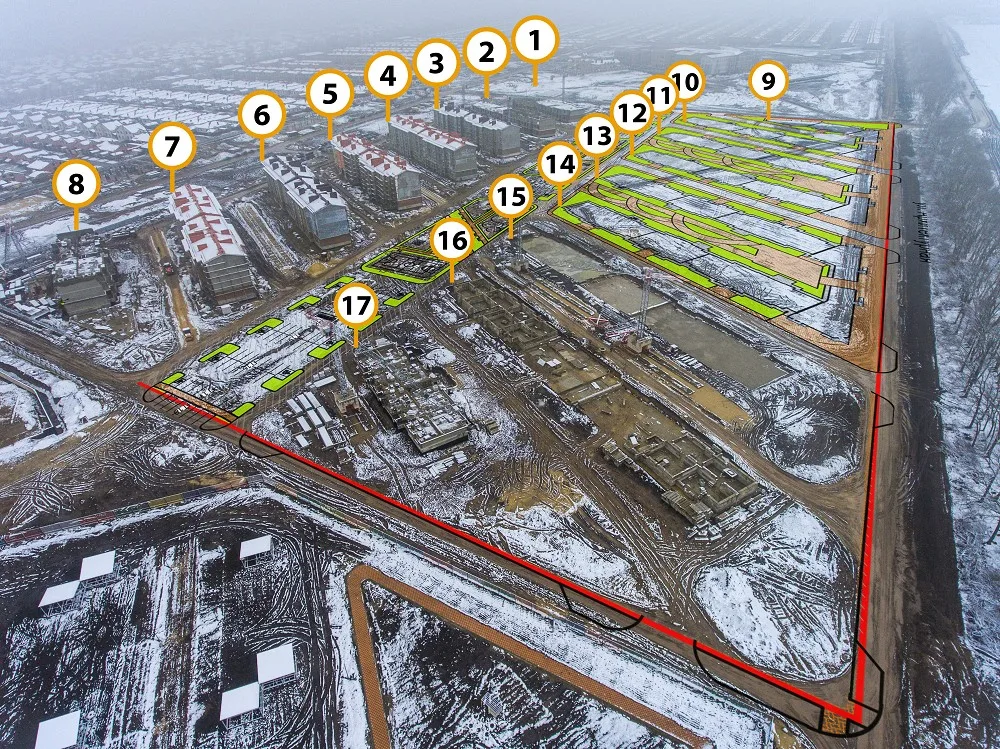 ЖК по адресу г. Михайловск, улица Михаила Калашникова, д. 39