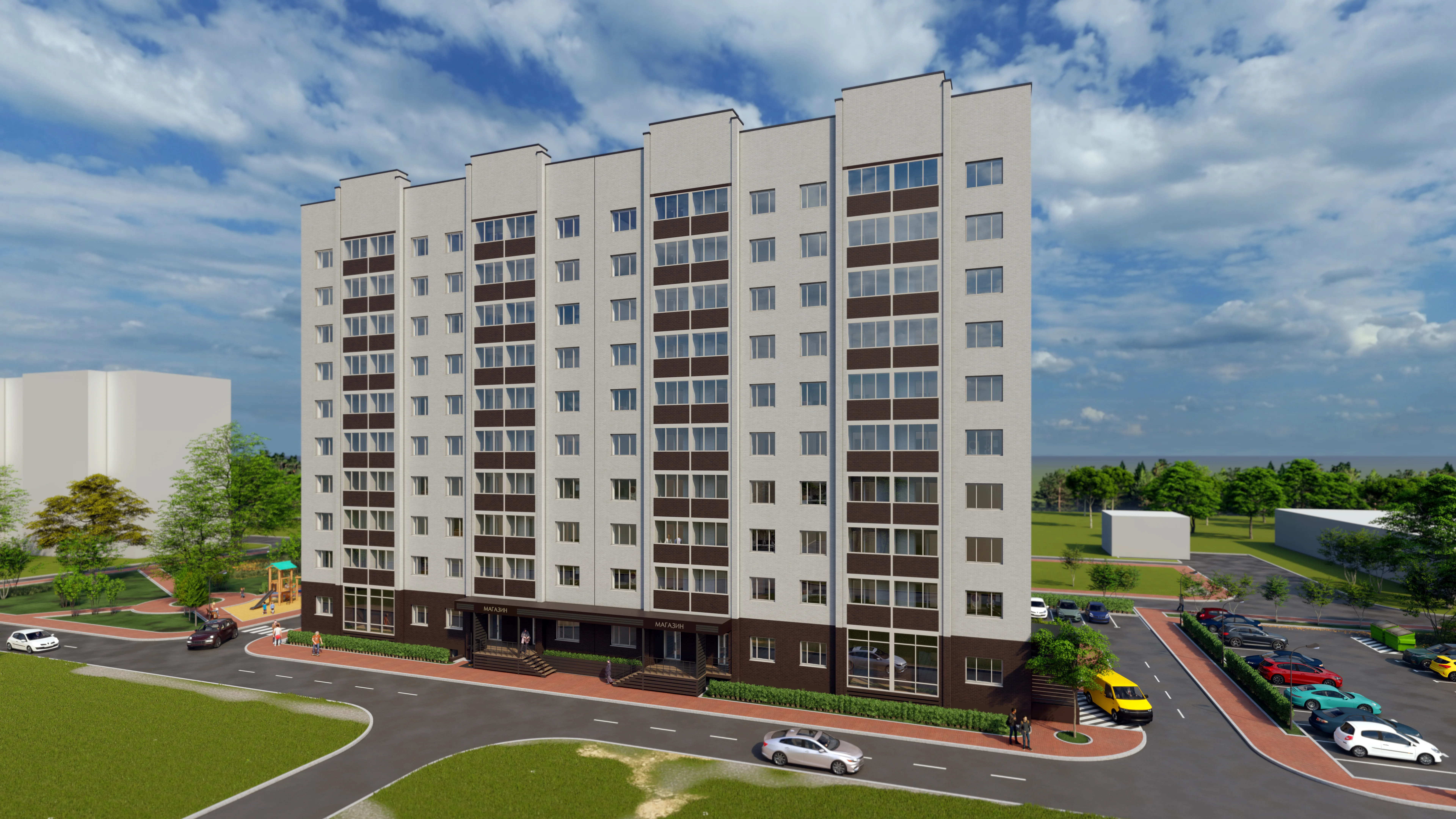 ЖК по адресу Город Воронеж, Улица Курчатова, 32