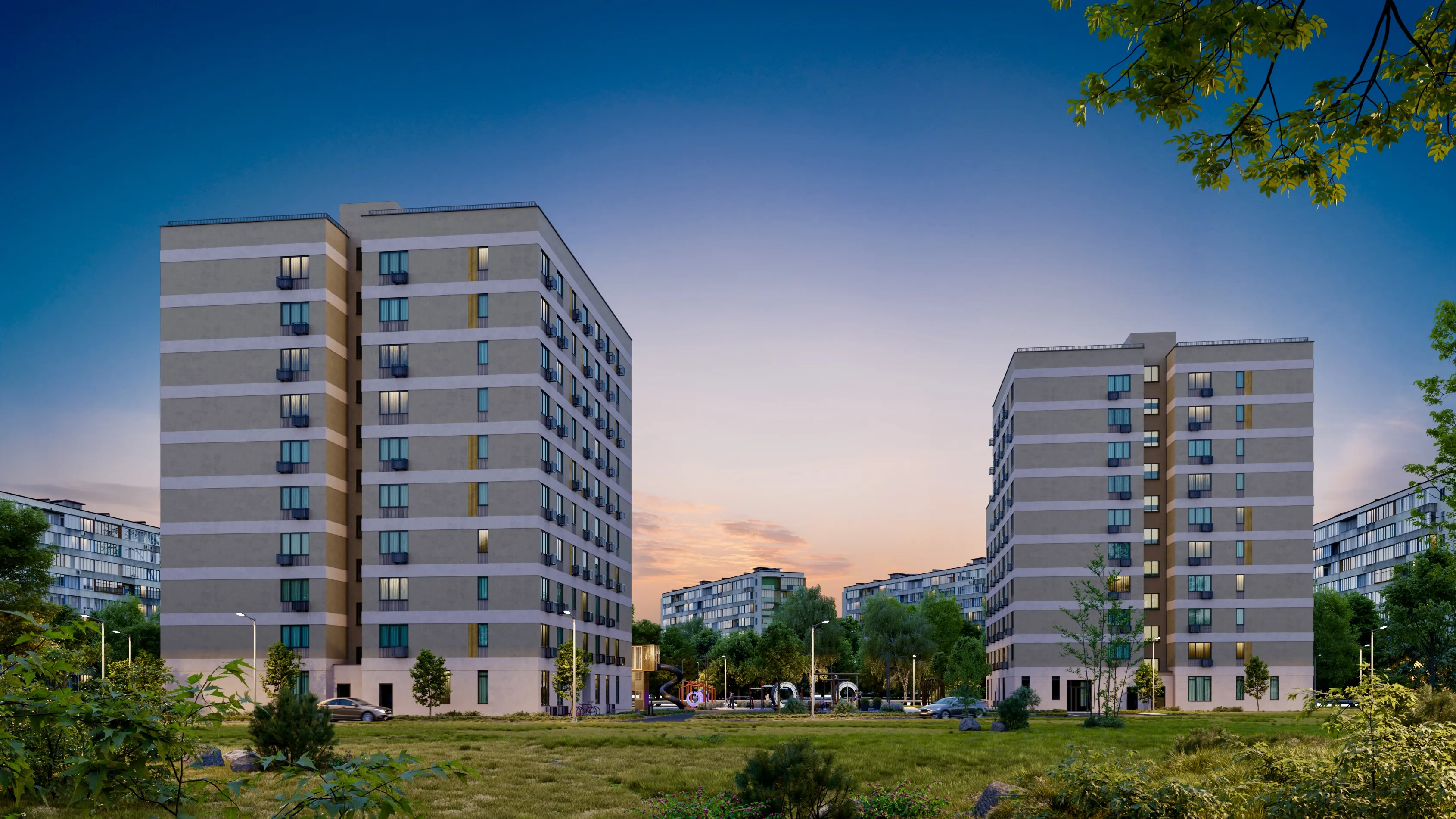 ЖК по адресу г. Тюмень, ул 9 Января, д. 160, корпус 1