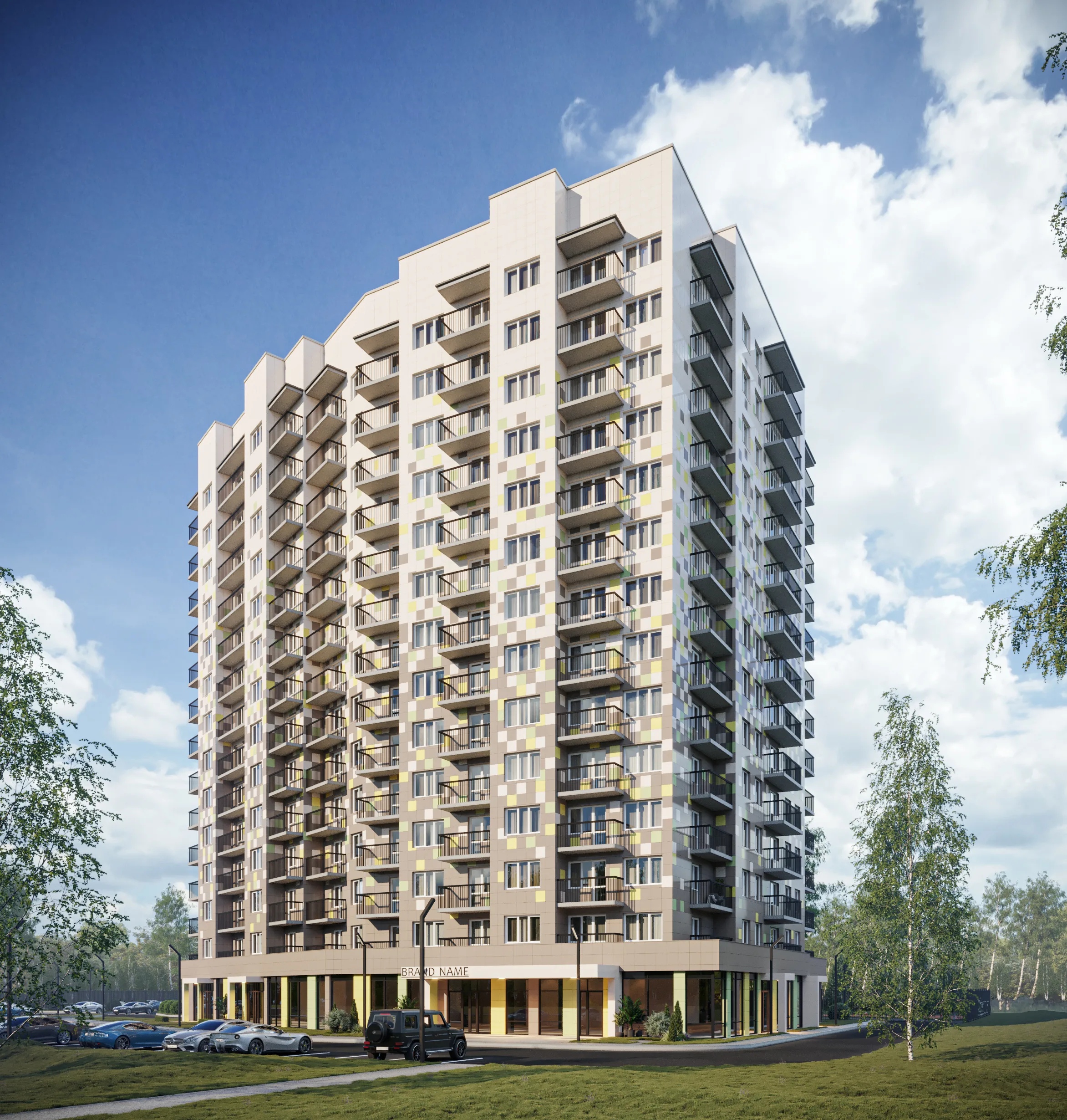 ЖК по адресу г. Северск, улица Славского, д. 24