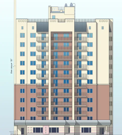 ЖК по адресу г. Саратов, район Новосоколовогорский, д. 2
