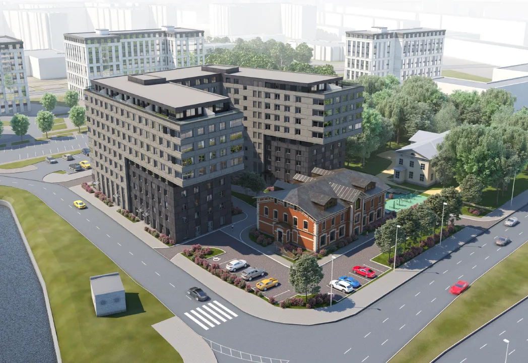 ЖК по адресу г. Санкт-Петербург, Набережная Черной речки, д. 1