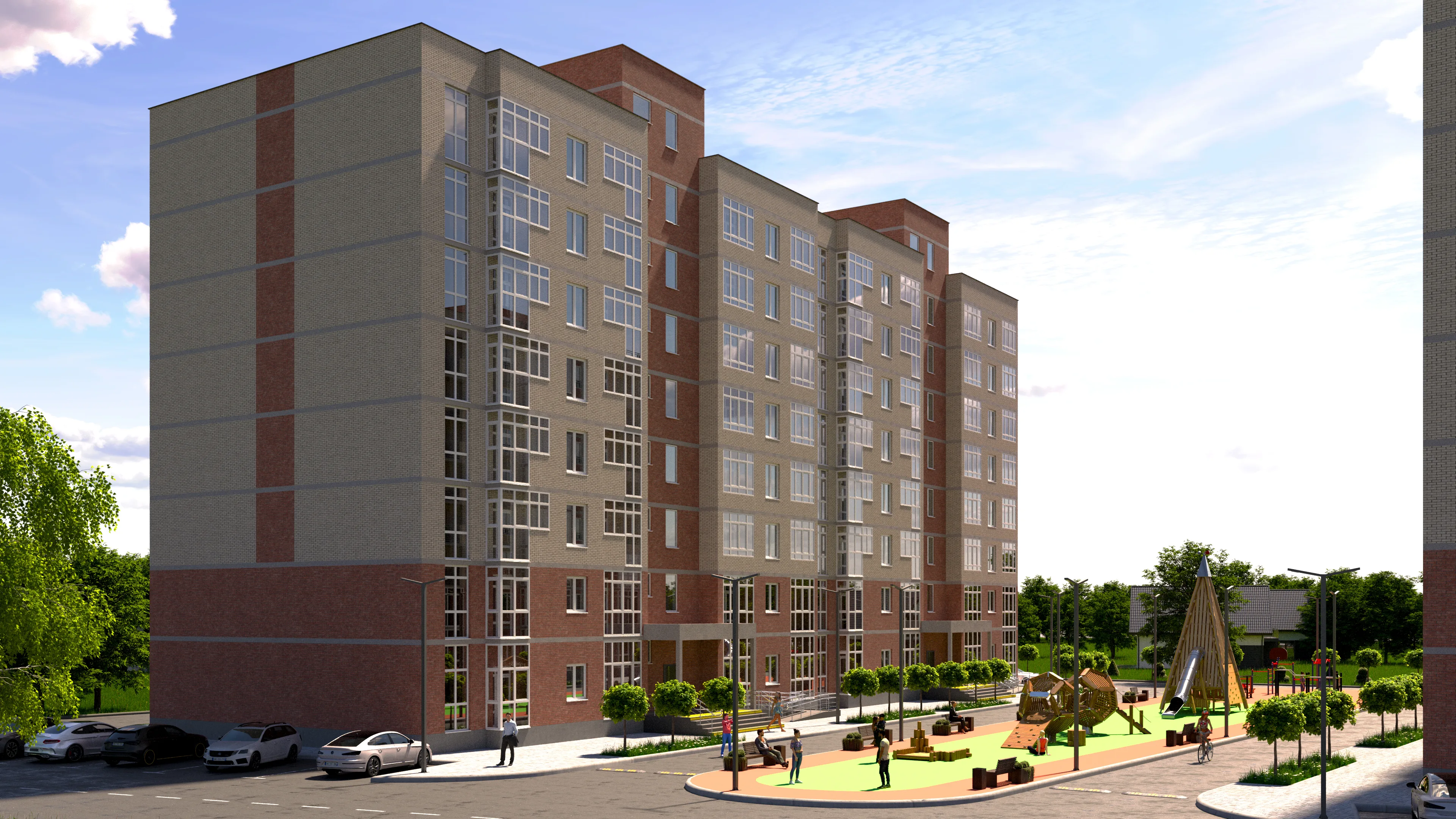 ЖК по адресу г. Горячий Ключ, ул Рябиновая, д. 2Б, вл. дом