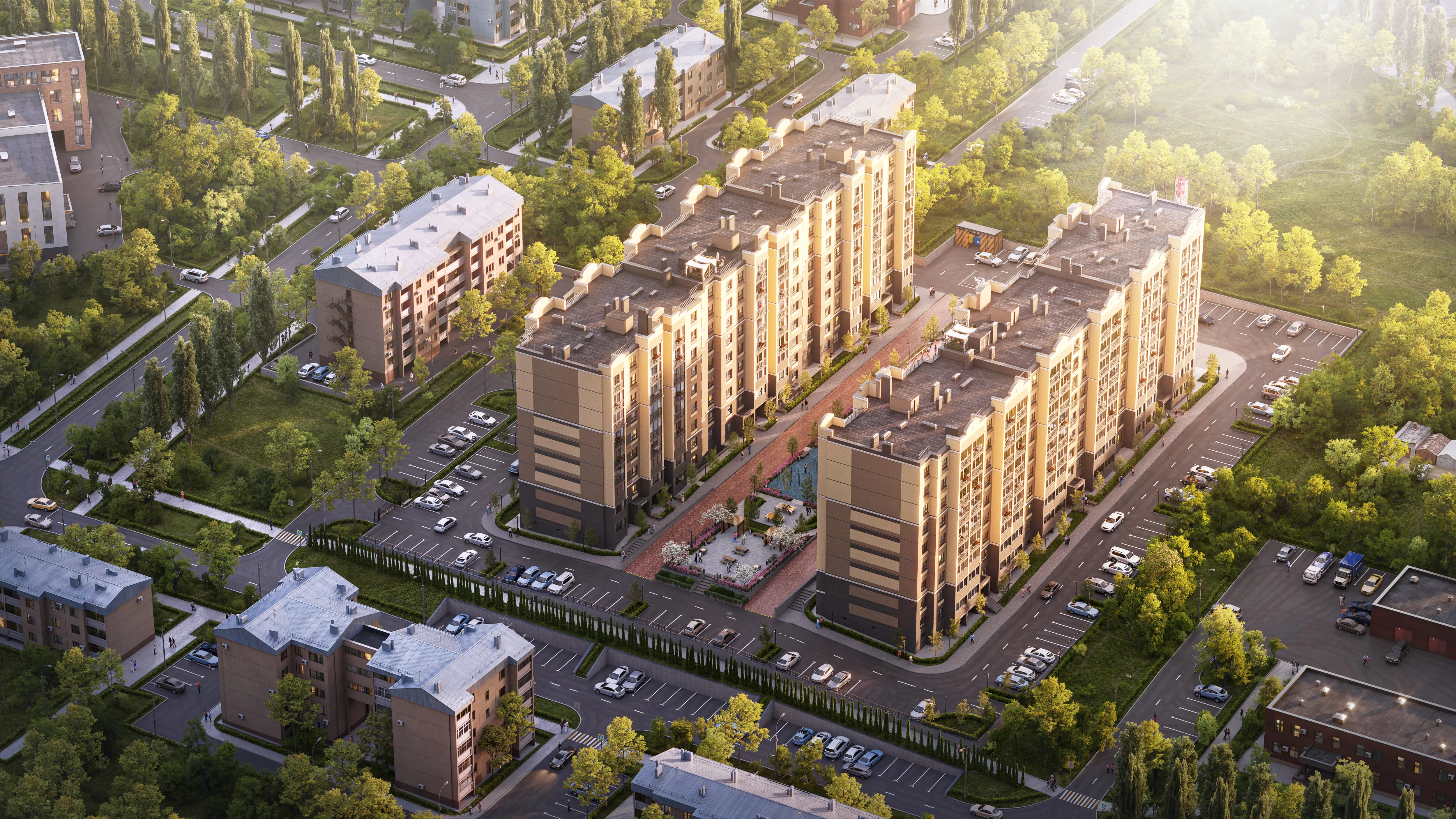 ЖК по адресу Город Богучар, пр-кт 50-летия Победы, д. 35, вл. дом