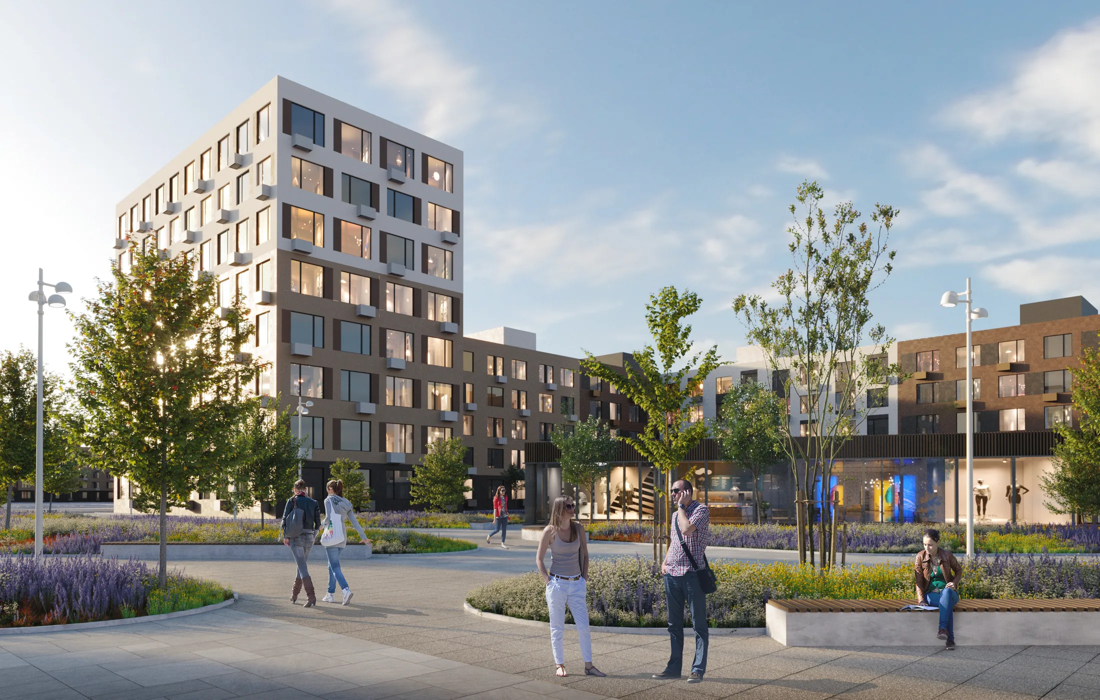 ЖК по адресу Поселок Новосадовый, Улица Майская, д. 12