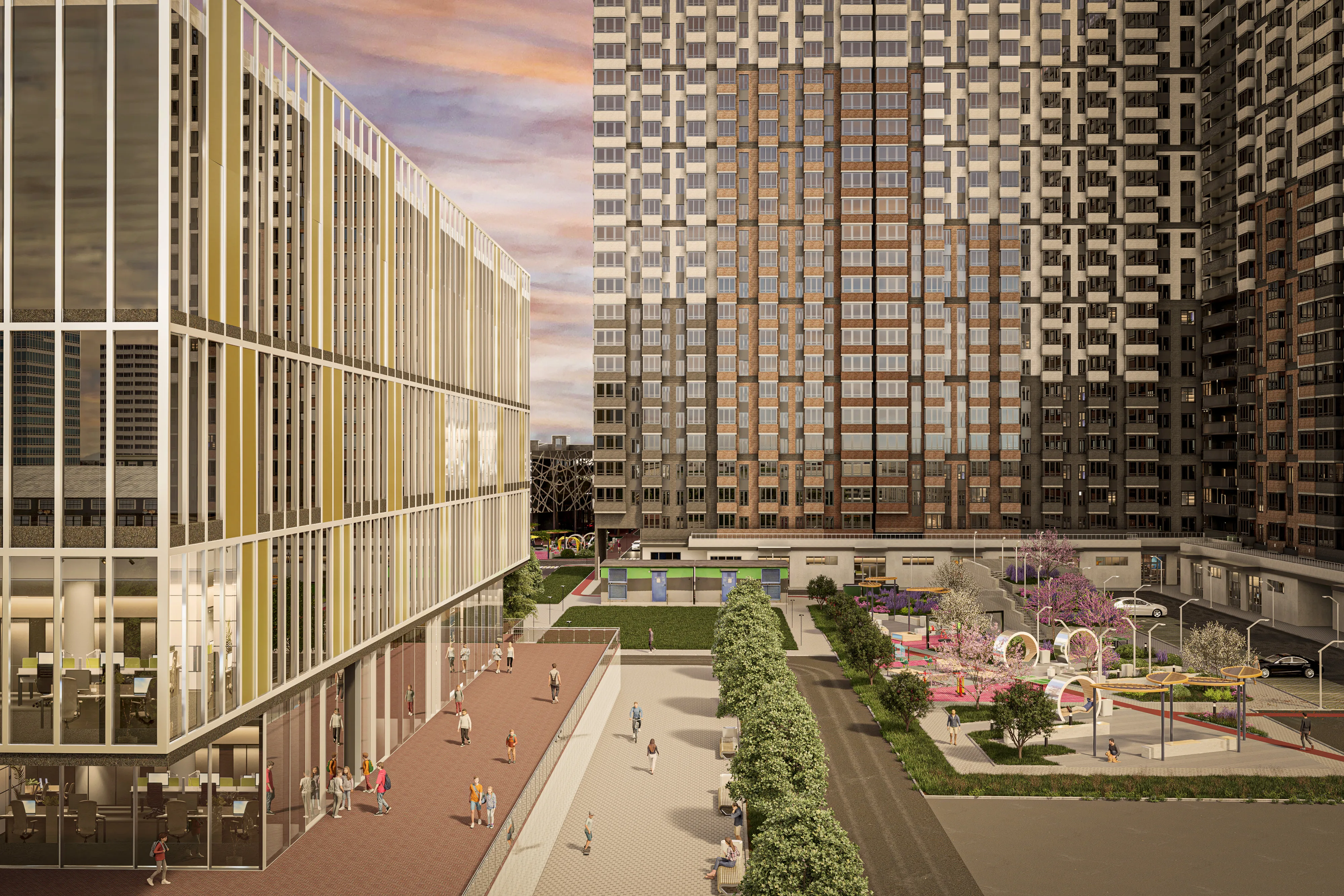 ЖК по адресу город Ростов-на-Дону, ул Малиновского