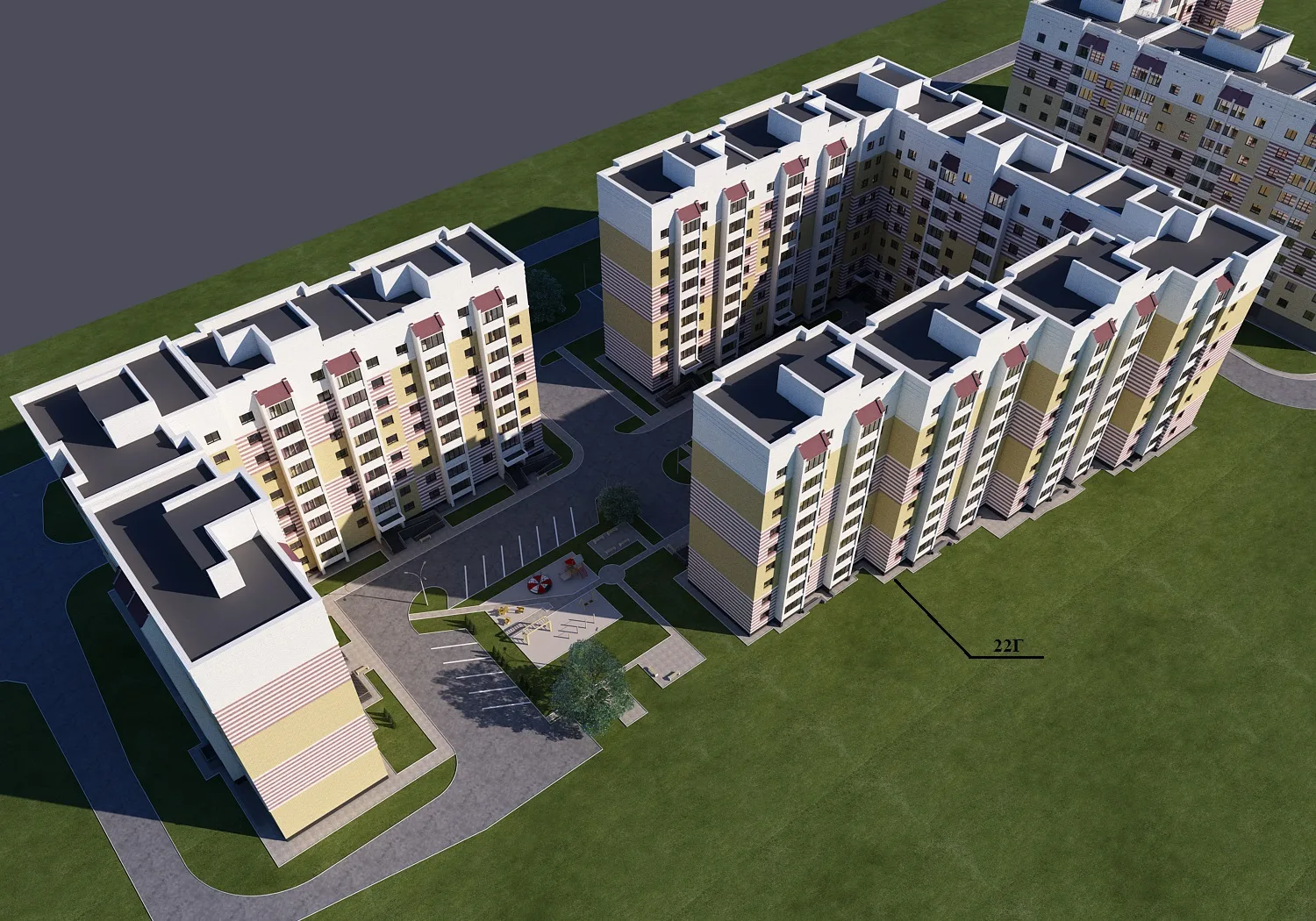 ЖК по адресу Село Бокино, Переулок, д. 22Д