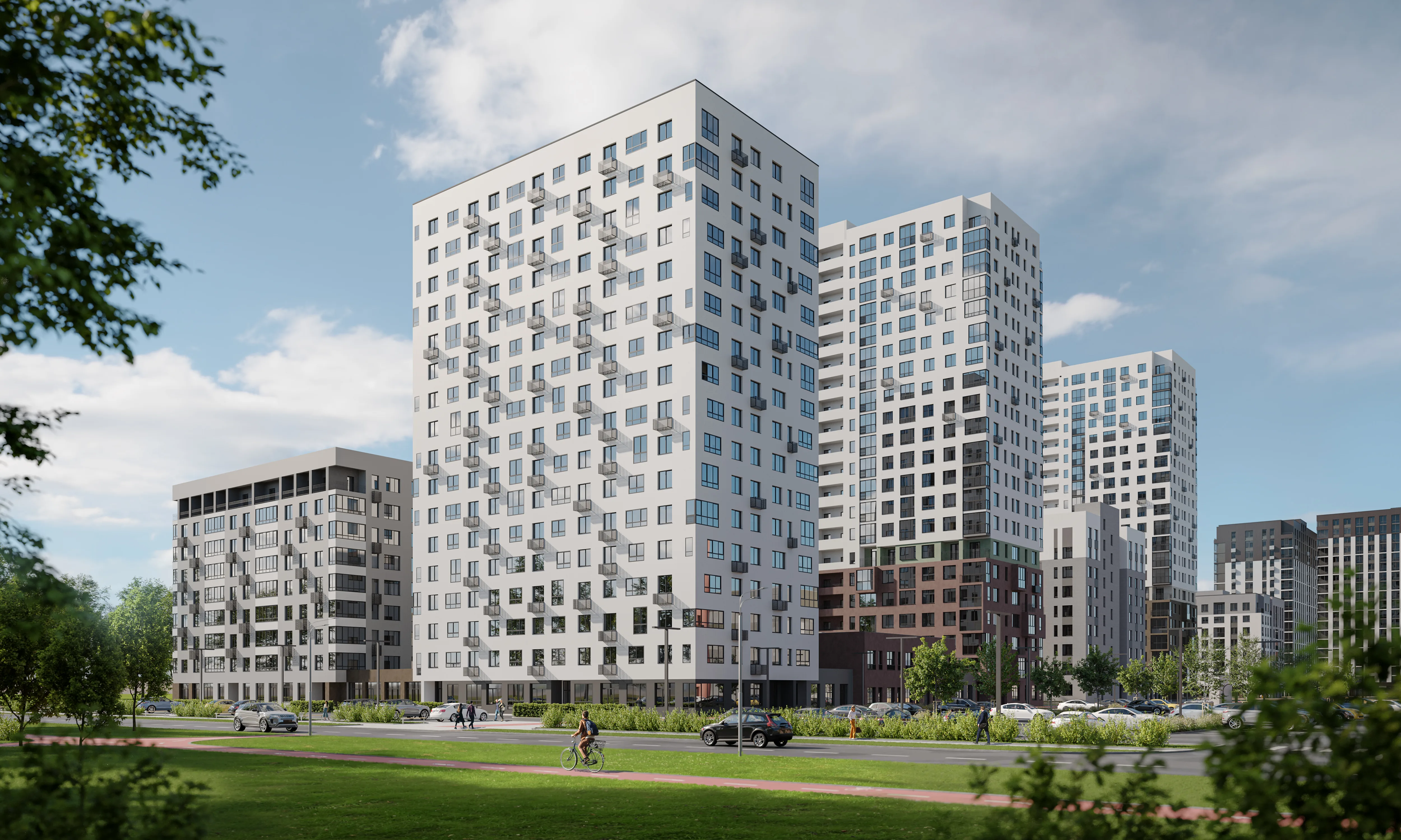 ЖК по адресу г. Тюмень, улица Василия Малкова, д. 19