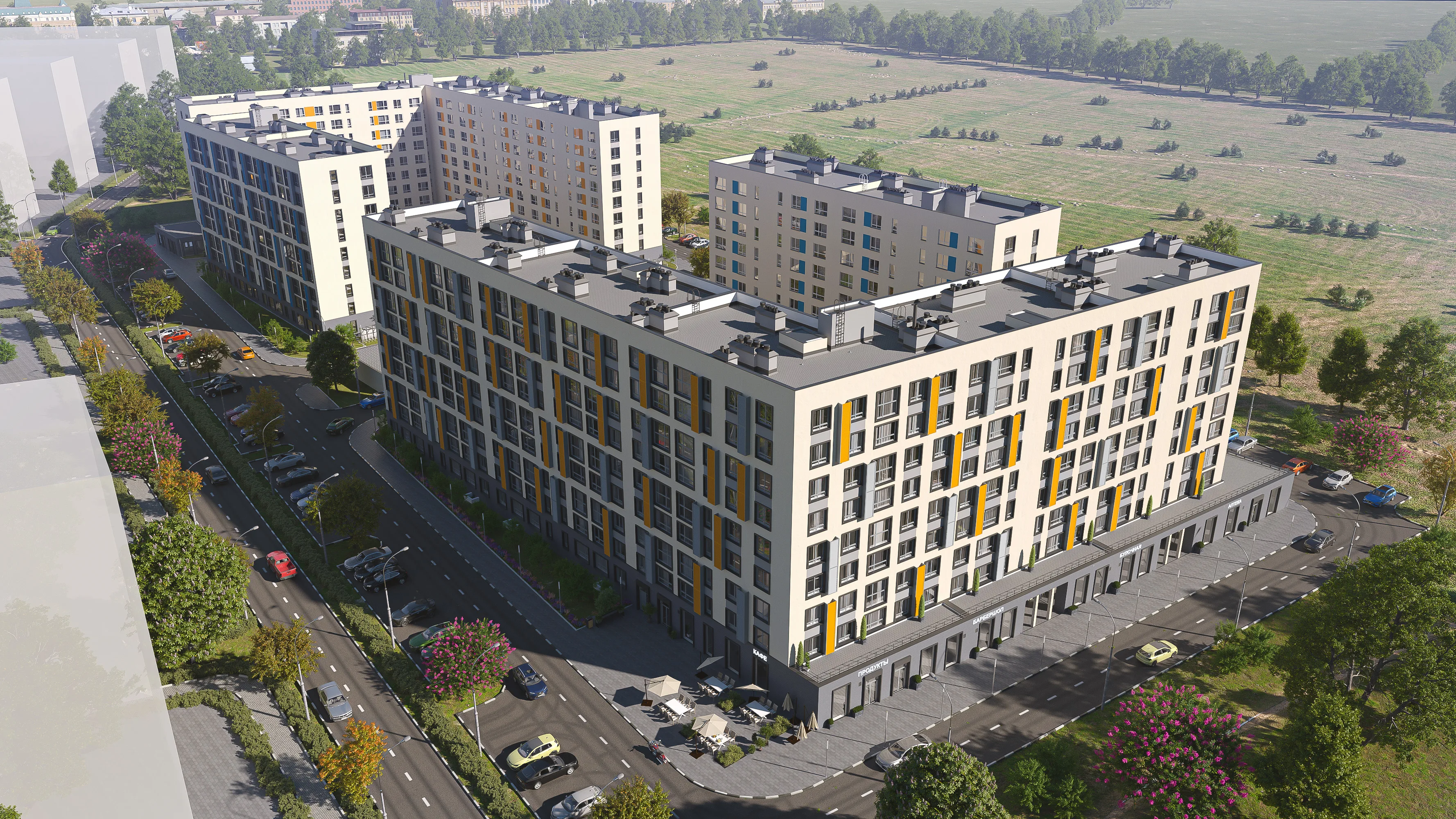 ЖК «Парковые кварталы» (Мирное)