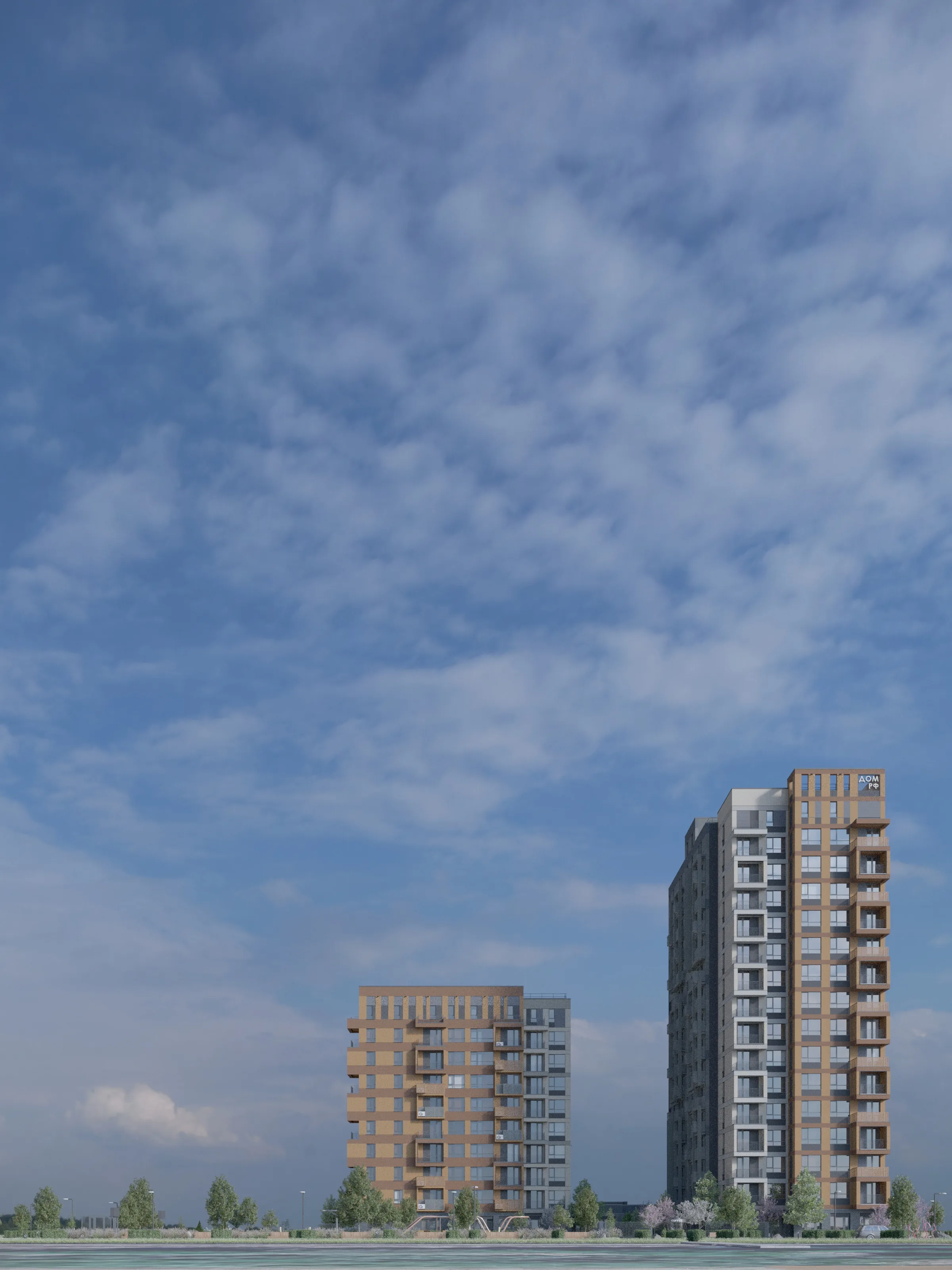 ЖК по адресу город Г Тюмень, улица Защитников Отечества, д. 36