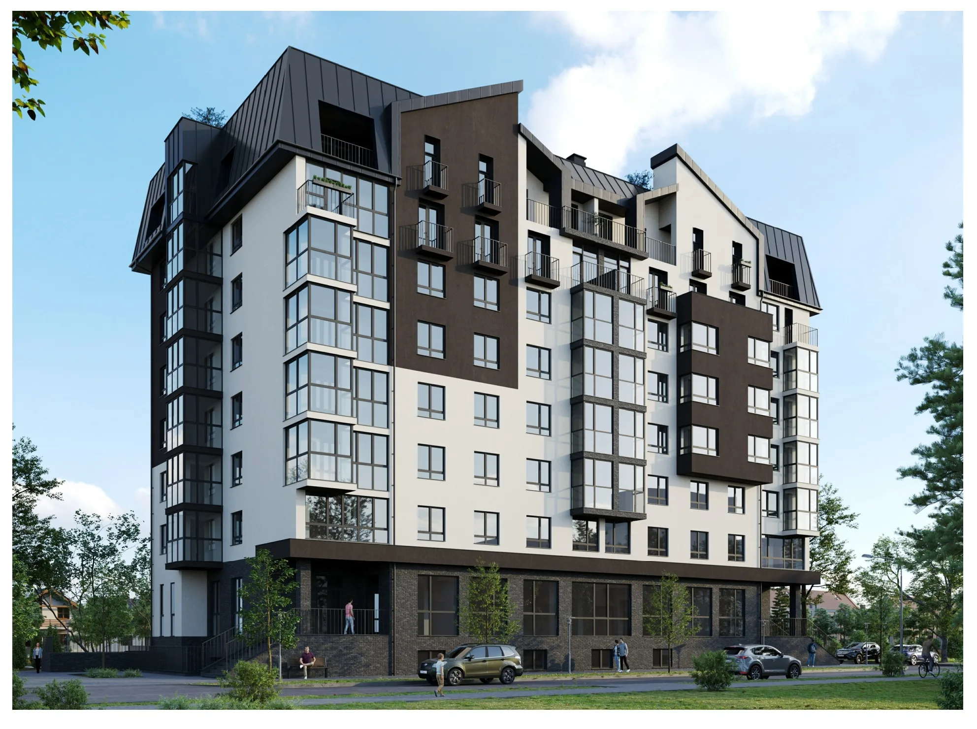 ЖК по адресу Город Светлый, Улица Яльцева, д. 3