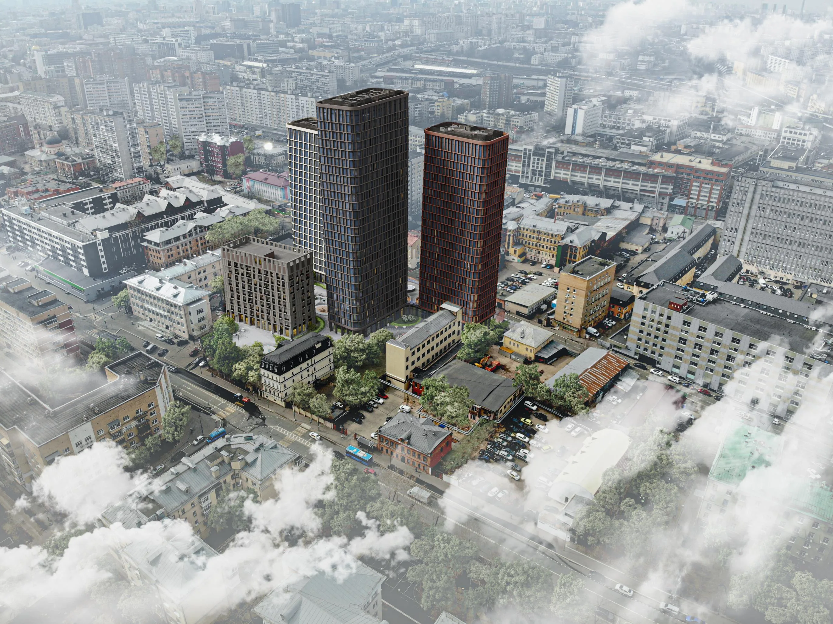 ЖК по адресу ГОРОД МОСКВА, Басманный район, улица Фридриха Энгельса