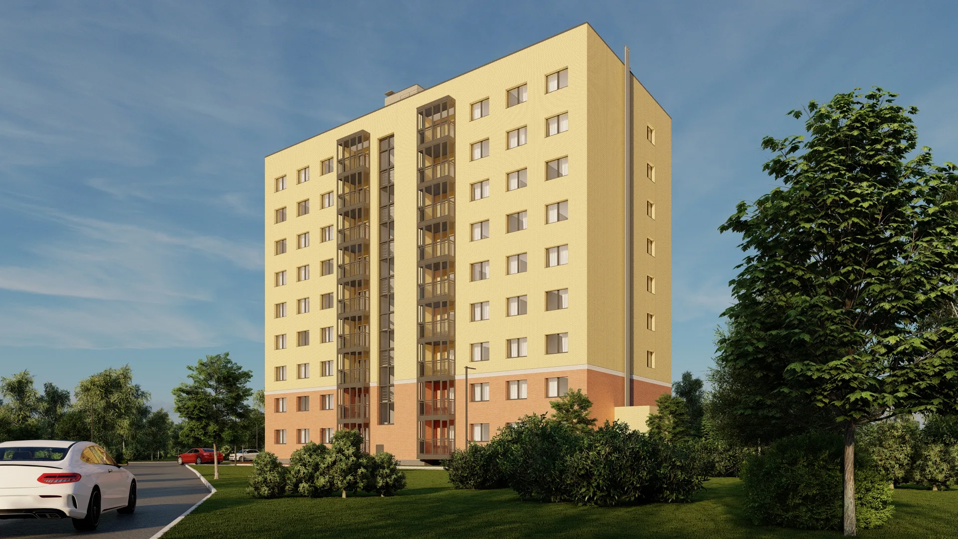 ЖК по адресу Парижская Коммуна