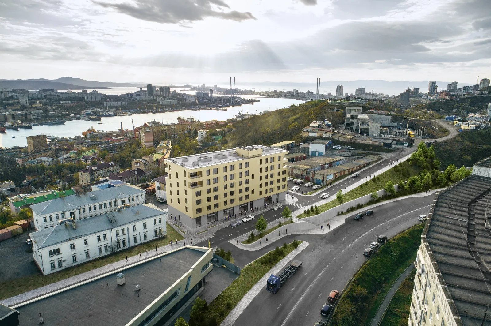 ЖК по адресу Город Владивосток, Улица Шилкинская, д. 15
