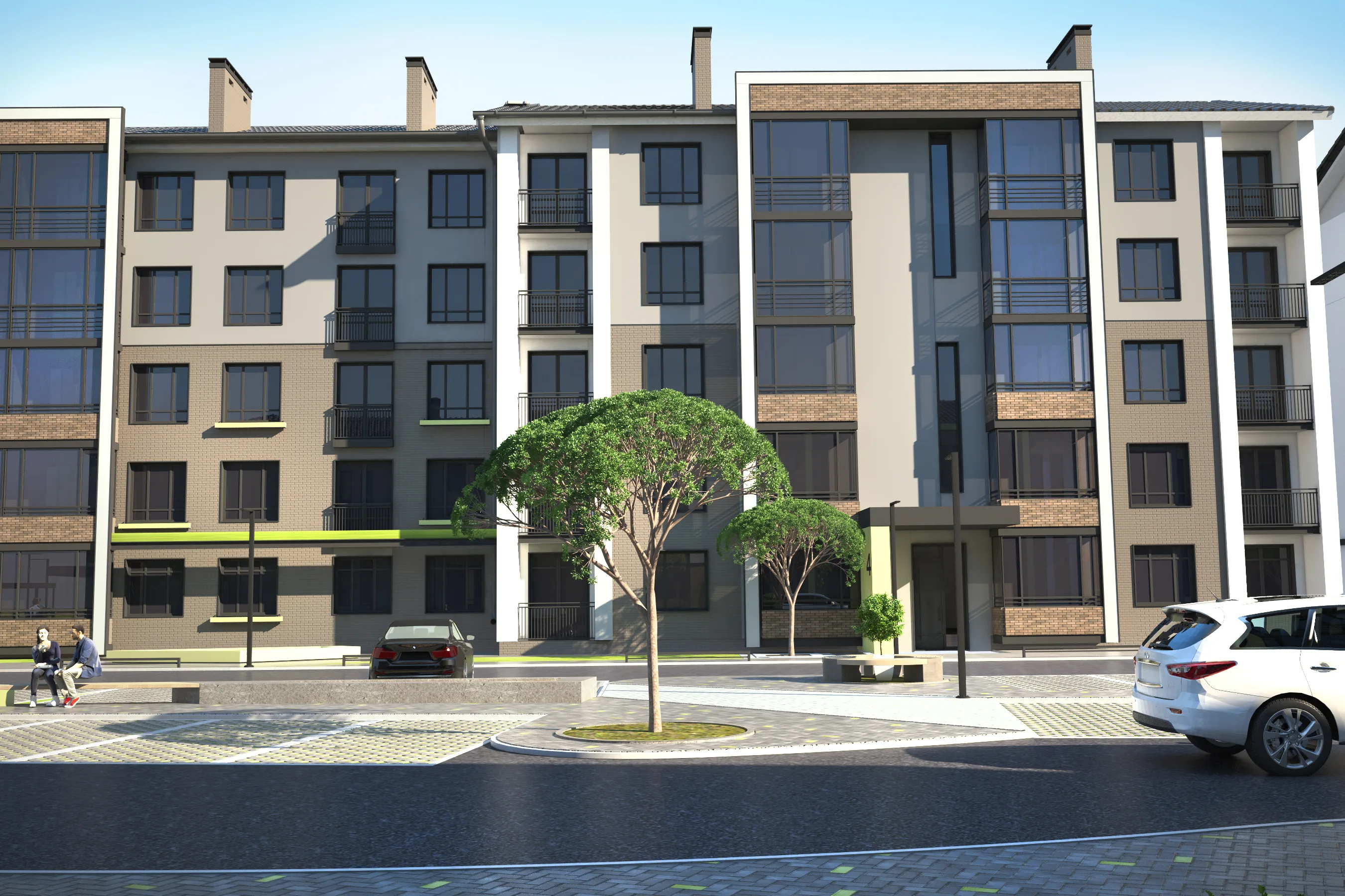 ЖК по адресу Поселок Красный Бор, Улица Большая Заозерная