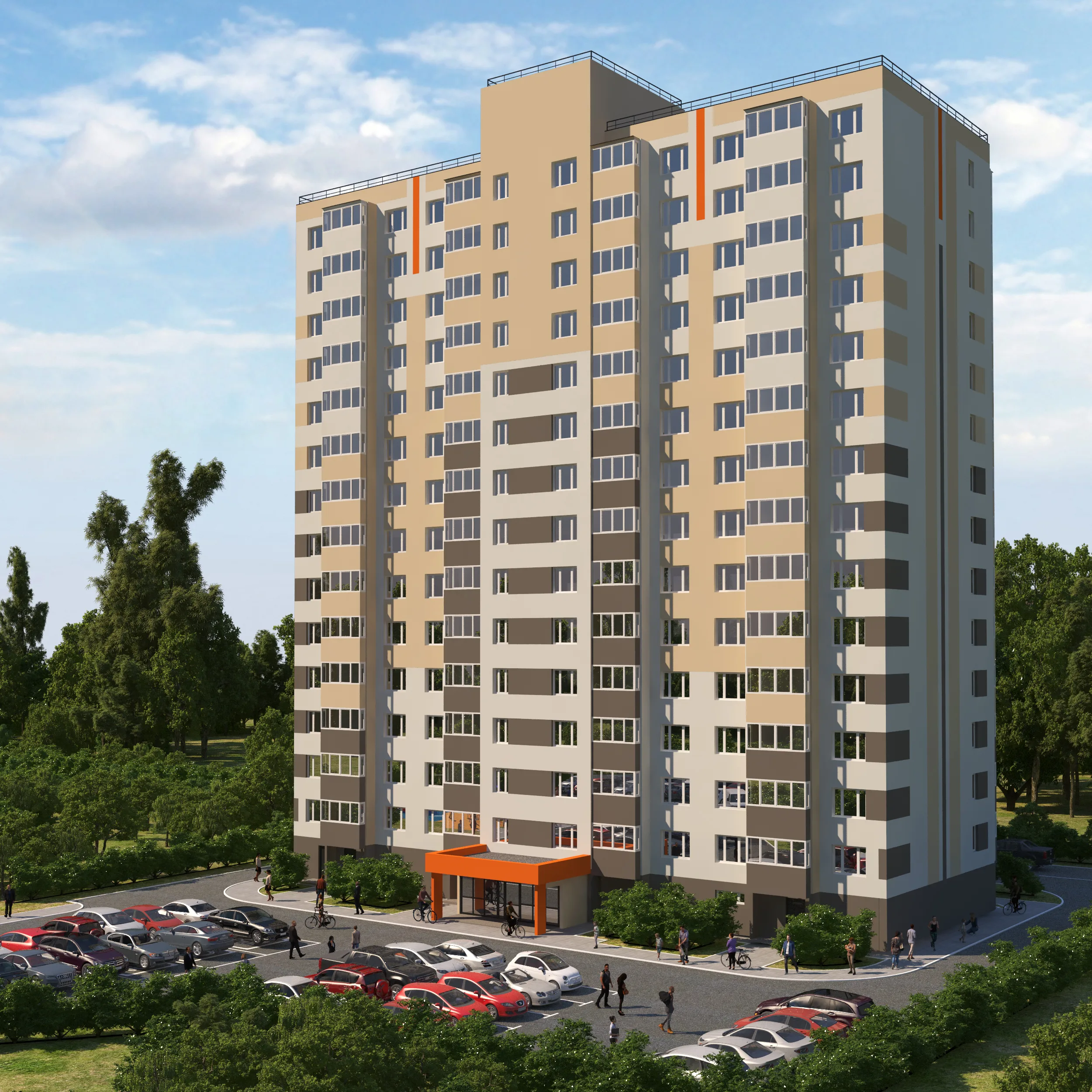 ЖК по адресу город Киров, ул Свободы, д. 141, вл. дом