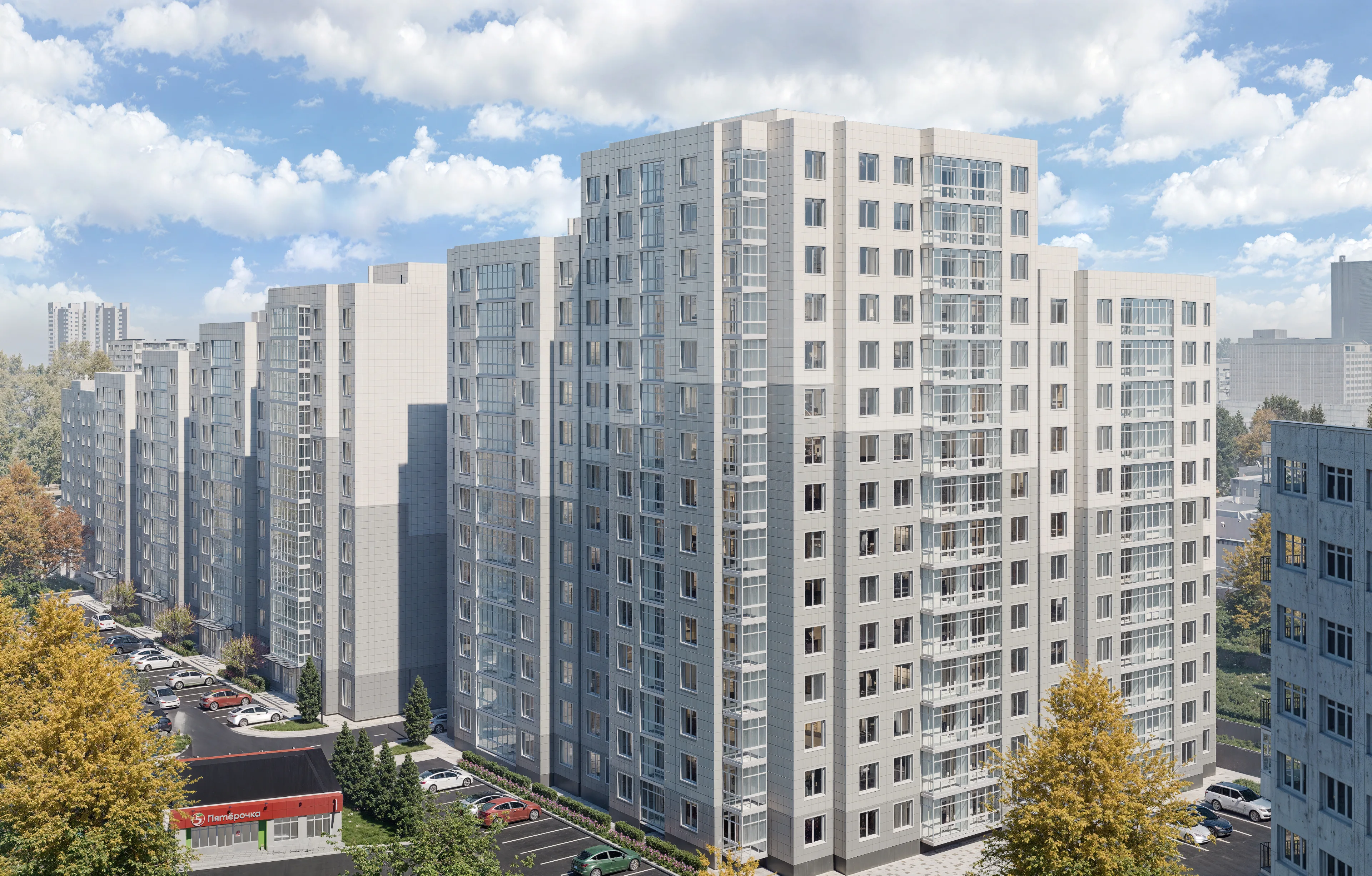 ЖК по адресу г. Мариуполь, пр-кт Тульский, д. 158, литера Д