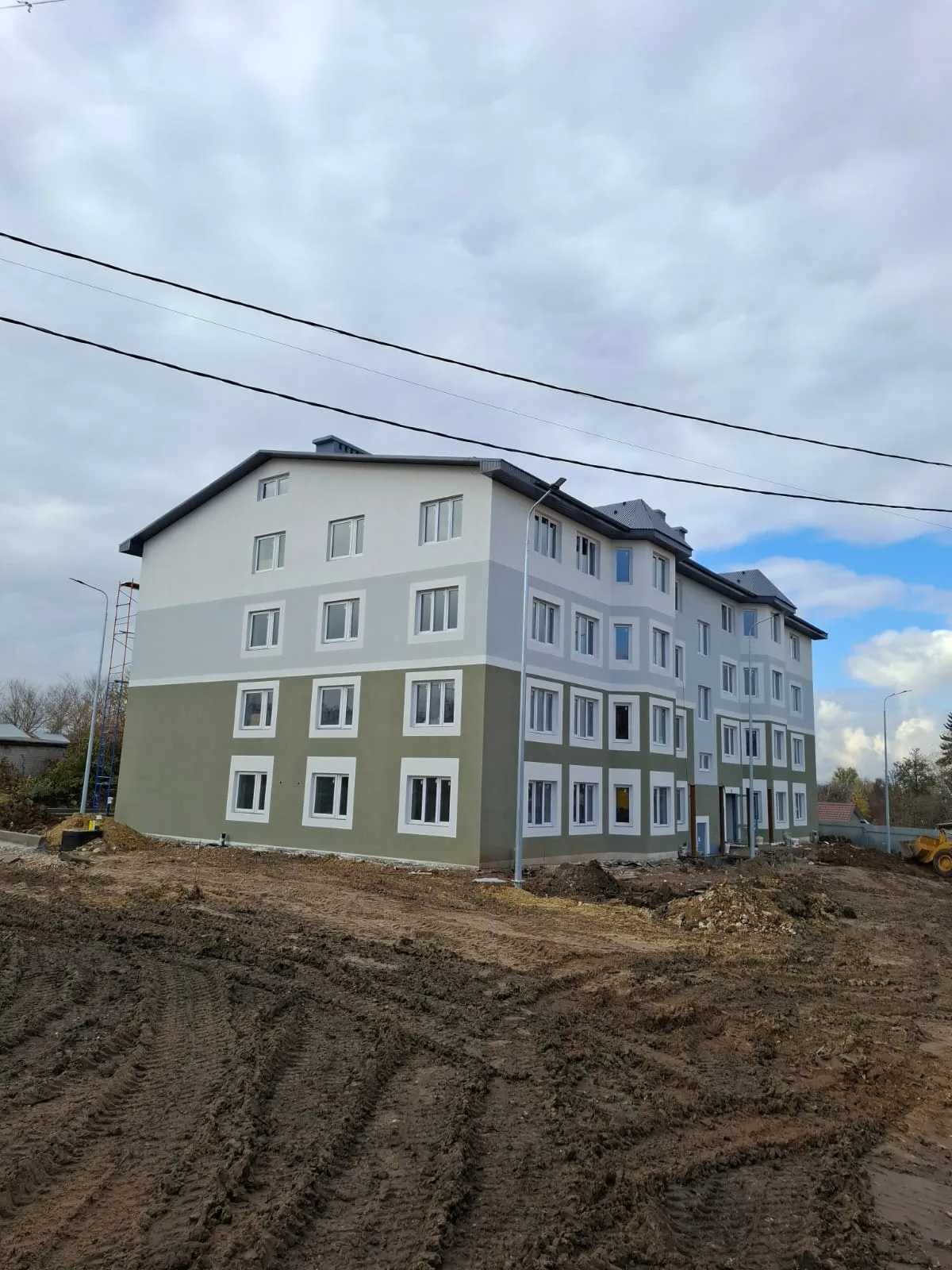 ЖК по адресу Поселок городского типа Новосемейкино, Улица Попова, земельный участок 10А