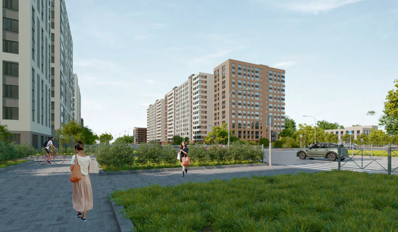 ЖК по адресу г. Парголово, тер Пригородный