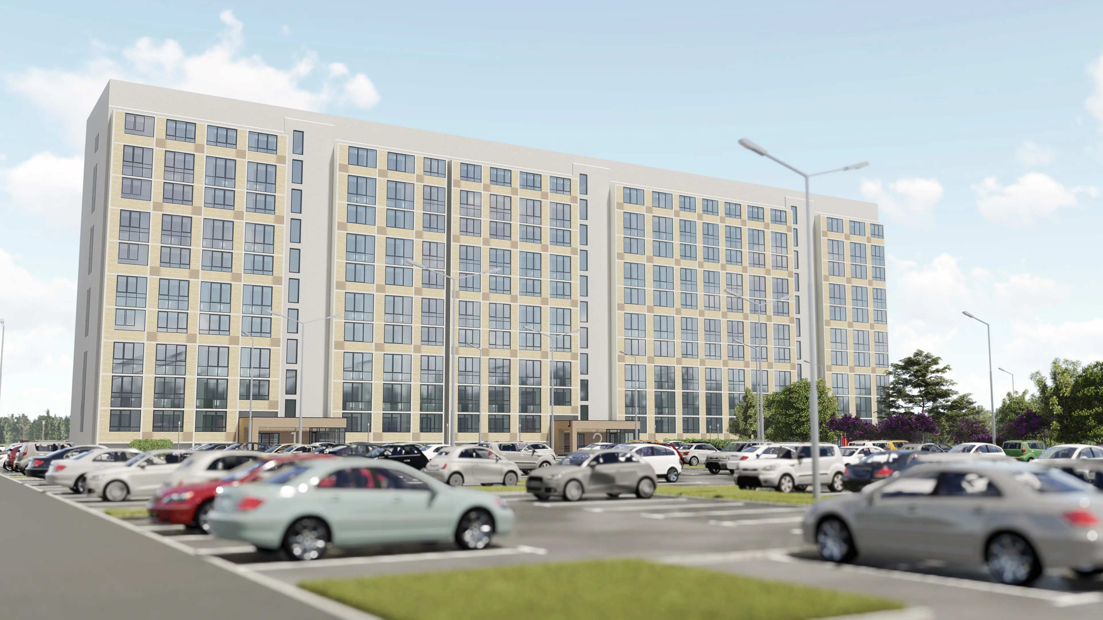 ЖК по адресу г. Тюмень, ул Новоселов, д. 113