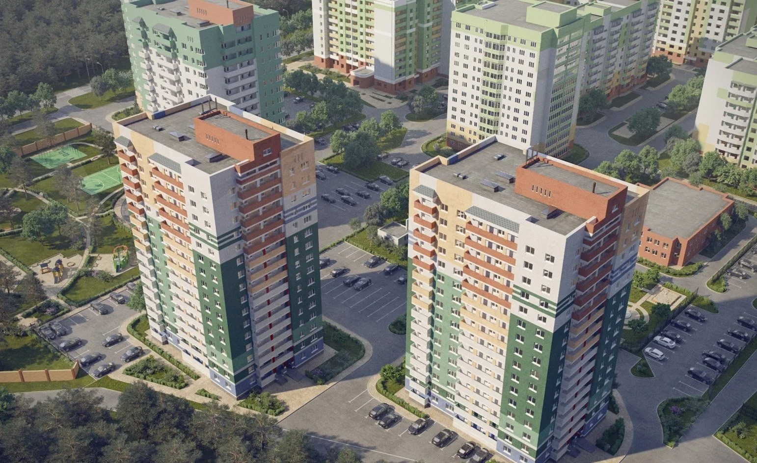 ЖК «ж/д ст. микрорайон Сосновый бор, д. поз.9а»